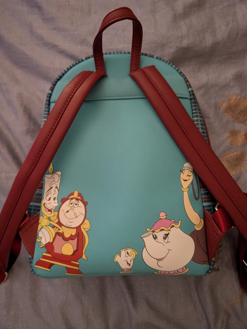 Disney Beauty And The Beast Loungefly Backpack - Picture 3 of 3